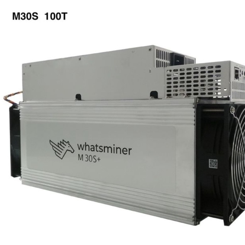 SHA256 एल्गोरिथम Whatsminer M30S + 100T BTC खनन मशीन 3400W