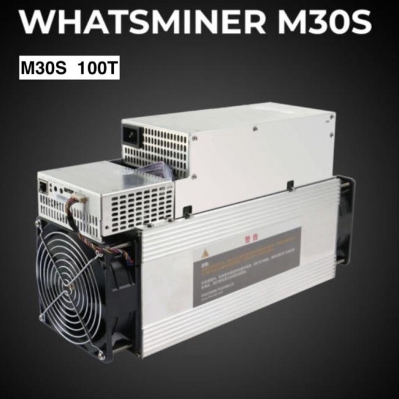82db ASIC बिटकॉइन माइनर MicroBT Whatsminer M30s+ 100T 3400W
