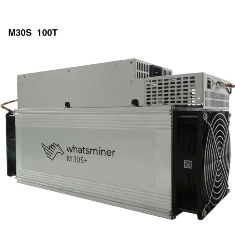 82db ASIC बिटकॉइन माइनर MicroBT Whatsminer M30s+ 100T 3400W